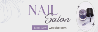 Beauty Nail Salon Twitter Header Image Preview