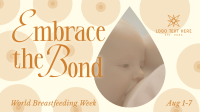 World Breastfeeding Week Animation Design