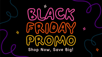 Black Friday Promo Facebook Event Cover Image Preview