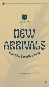 Vintage New Arrivals Instagram Reel Image Preview