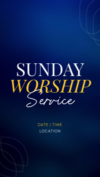 Worship Livestream YouTube short Image Preview