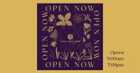 Open Flower Shop Facebook ad Image Preview