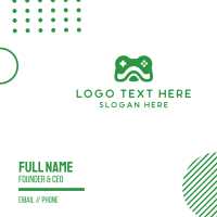 Frog Game Controller Business Card Design