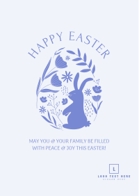 Magical Easter Egg Flyer Design