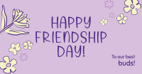 Floral Friendship Day Facebook Ad Design