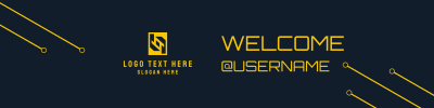 Gamer Circuit Welcome Twitch banner Image Preview