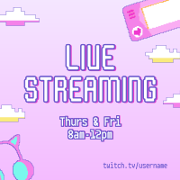 New Streaming Schedule Instagram post Image Preview