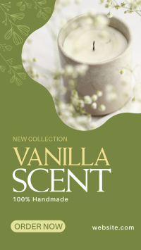 Vanilla Candle Scent Instagram reel Image Preview