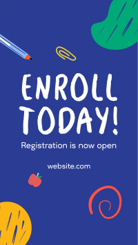 Enrollment Ongoing Instagram story Image Preview