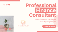 Modern Professional Finance Consultant Agency Facebook event cover Image Preview