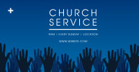 Church Worship Facebook Ad Design