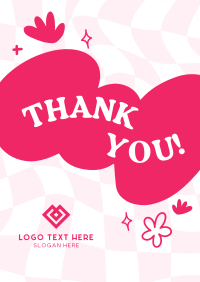 Trendy Thank You Flyer Image Preview