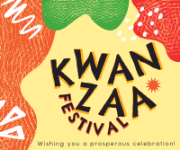 Kwanzaa Festival Greeting Facebook Post Design