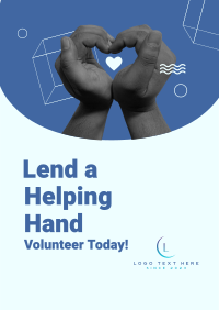 Charity Helping Hand Flyer Design
