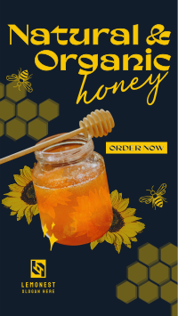 Delicious Organic Pure Honey Instagram reel Image Preview