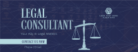 Corporate Legal Consultant Facebook cover Image Preview
