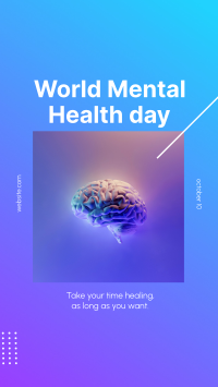 Mental Health Day Facebook Story Design