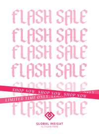 Gothic Flash Sale Poster Image Preview