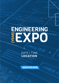 Engineering Expo Flyer Design