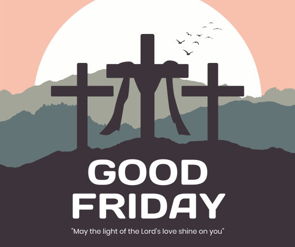 Good Friday Scenery Facebook Post Design Image Preview