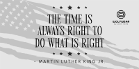 Civil Rights Flag Twitter Post Image Preview