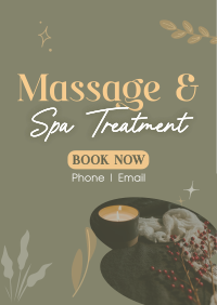 Massage and Spa Wellness Poster Image Preview