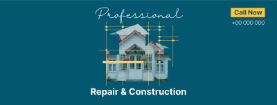 Repair and Construction Facebook cover Image Preview