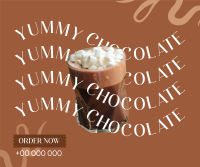 Say it with chocolate Facebook post Image Preview