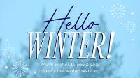 Winter Snowfall Facebook event cover Image Preview