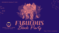 We Are Women Block Party Facebook event cover Image Preview