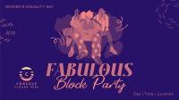 We Are Women Block Party Facebook event cover Image Preview