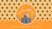 Love India Zoom background Image Preview