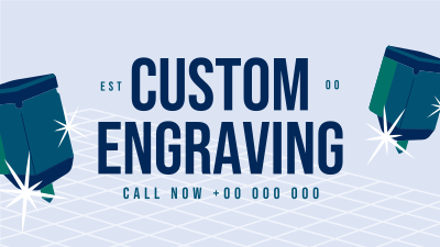 Custom Engraving Facebook event cover Image Preview