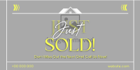 Minimalist Sold Property Twitter Post Image Preview