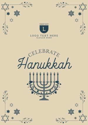 Hannukah Celebration Poster Image Preview