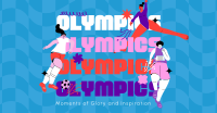 The Olympics Greeting Facebook ad Image Preview
