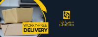 Package Delivery Facebook Cover Image Preview