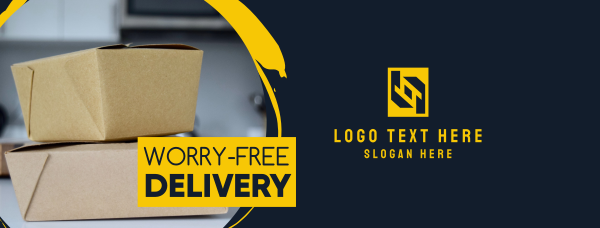 Package Delivery Facebook Cover Design Image Preview