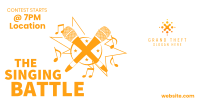Singing Battle Facebook Ad Design