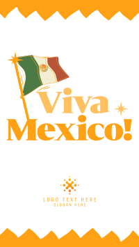 Independencia Mexicana Facebook Story Design