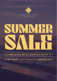 Sunny Summer Sale Flyer Image Preview