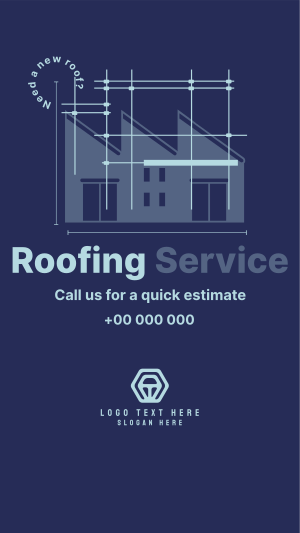 Roof Repair Facebook story Image Preview