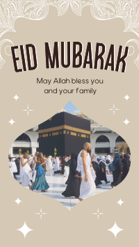 Starry Eid Al Fitr Instagram story Image Preview