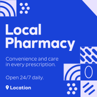 Agnostic Pattern Pharmacy Instagram Post Preview