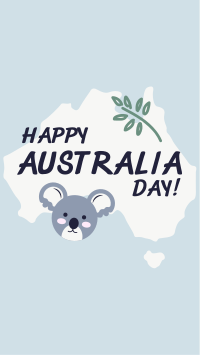 Koala Australia Day Instagram Story Design