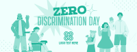 Zero Discrimination Advocacy Facebook Cover Design