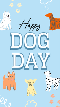 Happy Doggies Facebook Story Design