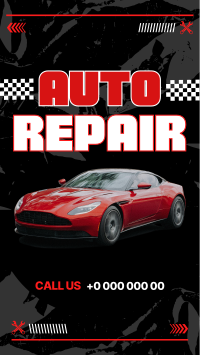 Auto Repair Service YouTube short Image Preview