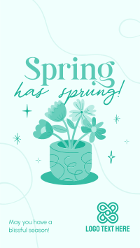 Spring Flower Pot YouTube short Image Preview