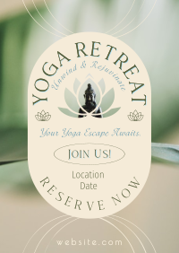 Yoga Retreat Day Flyer Image Preview